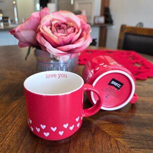 Love You Hearts Dainty Stacking Mugs